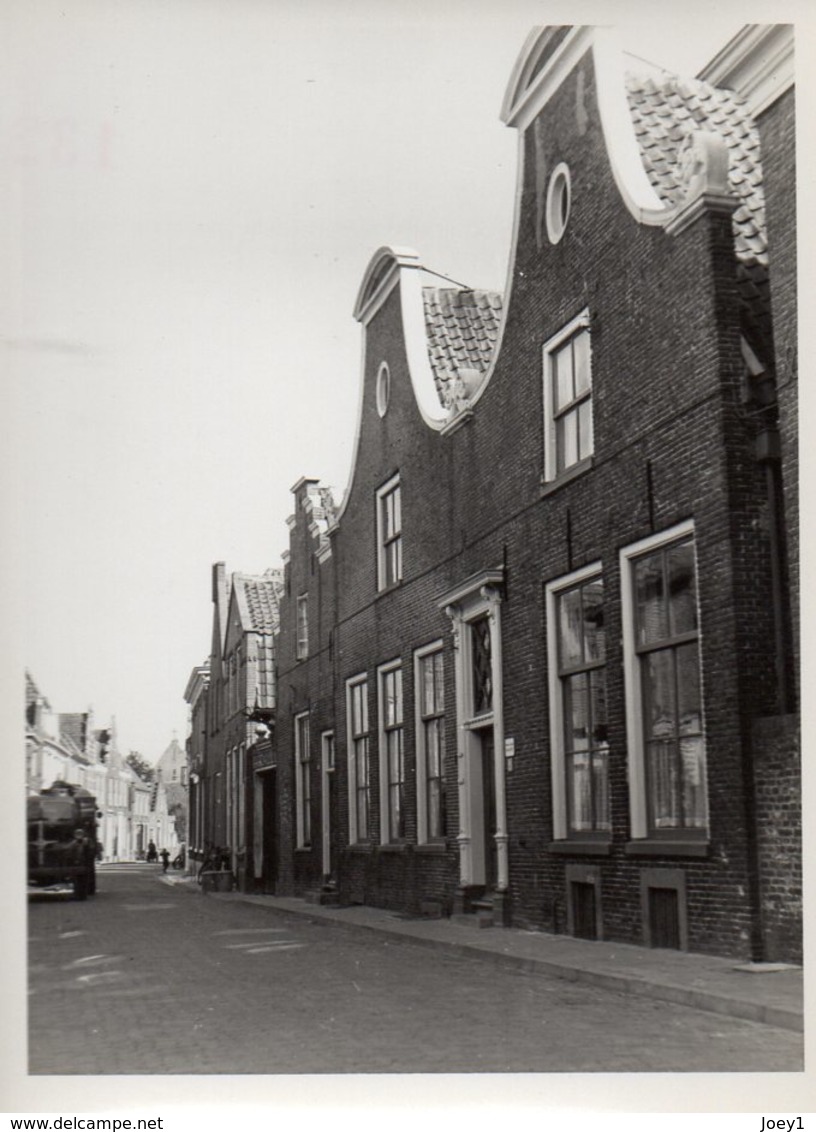 Photo Hollande(nederland) Années 50 Format 9/12  Scène De Villes - Orte