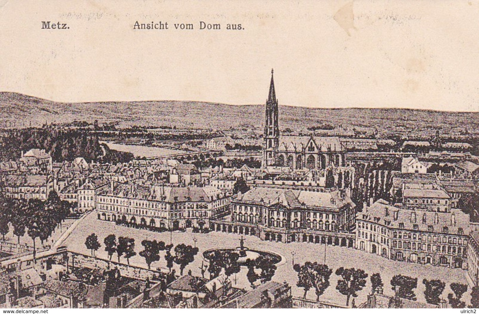 AK Metz - Ansicht Vom Dom Aus - 1917 (50085) - Lothringen