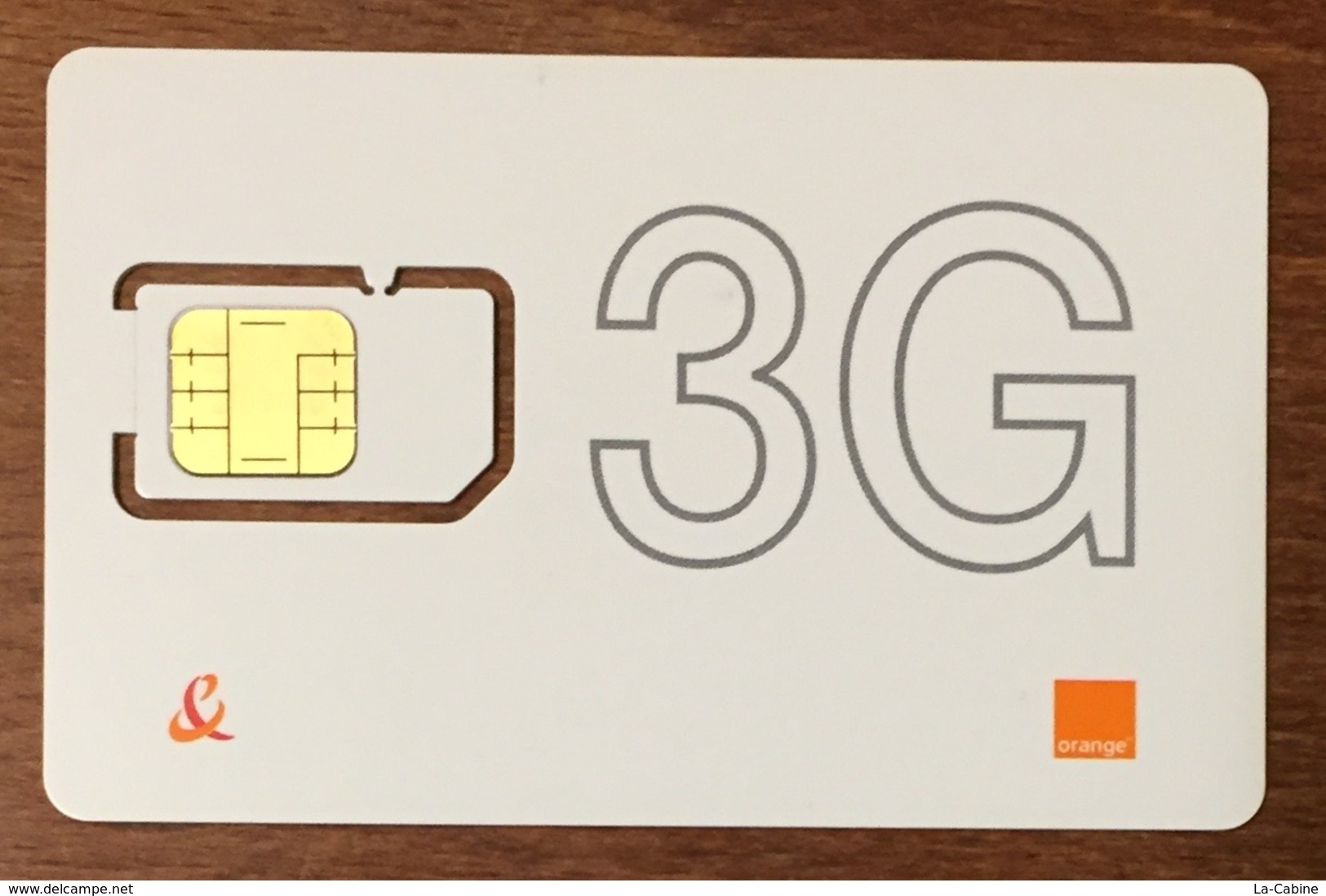 FRANCE ORANGE CARTE SIM 3G NEUVE PHONE CARD QUE POUR LA COLLECTION - Voorafbetaalde Kaarten: Gsm