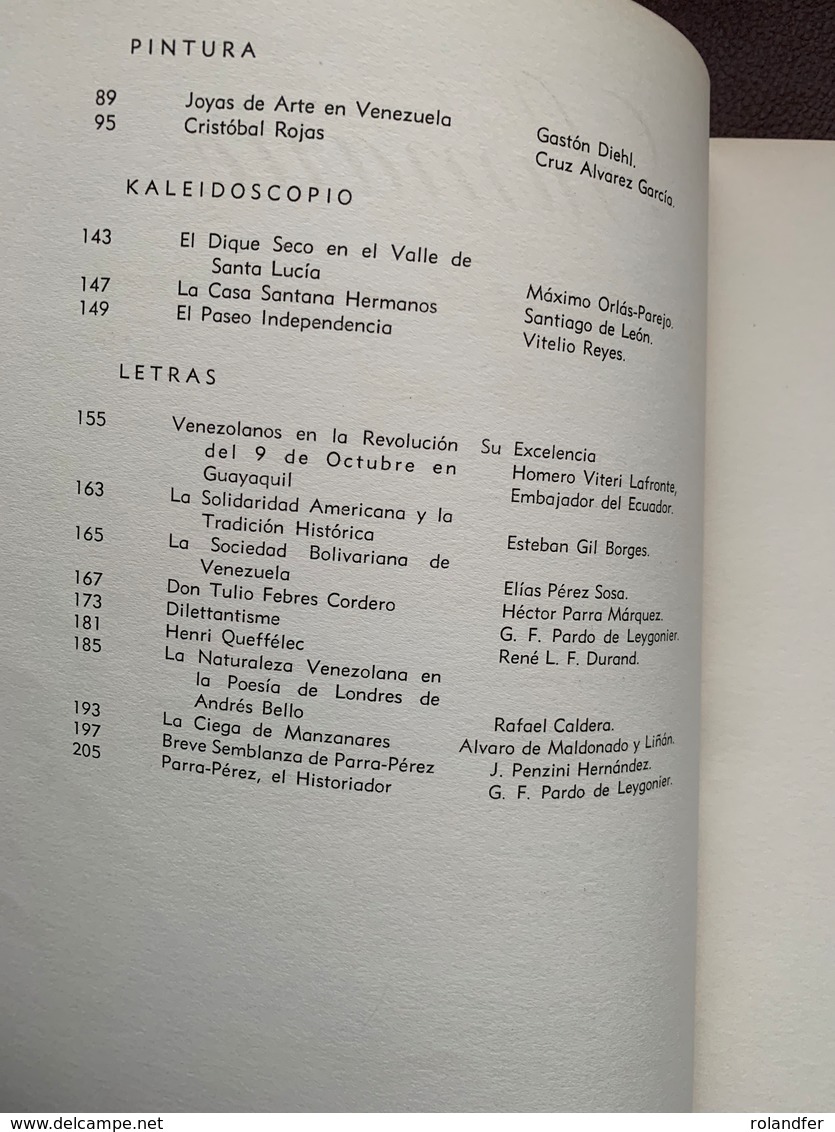 Revue ARTES Publicación Trimestrial Caracas Venezuela 1954 - Kultur