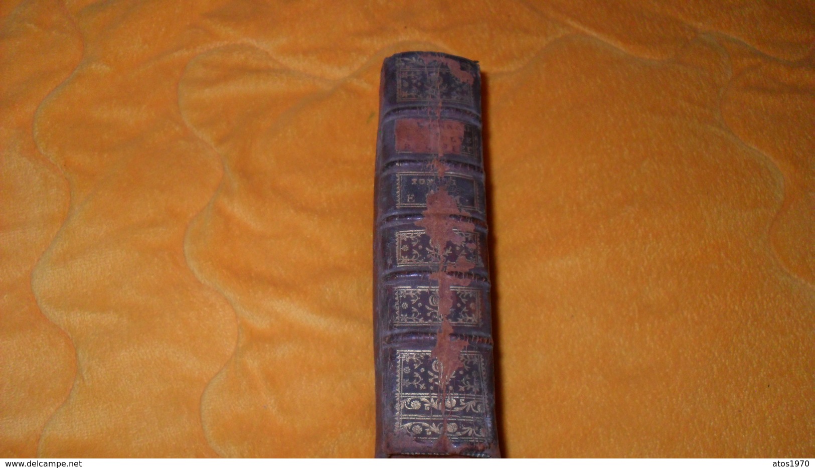 LIVRE TRES ANCIEN DE 1770...TOME SECOND DICTIONNAIRE HISTORIQUE DES CULTES RELIGIEUX ETABLIS DANS LE MONDE DEPUIS SON OR - Dictionaries