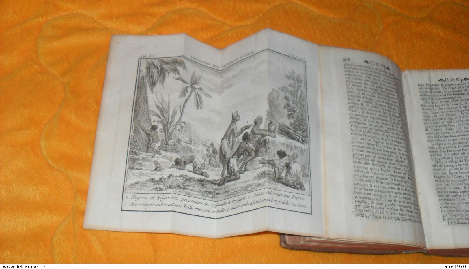 LIVRE TRES ANCIEN DE 1770...TOME SECOND DICTIONNAIRE HISTORIQUE DES CULTES RELIGIEUX ETABLIS DANS LE MONDE DEPUIS SON OR