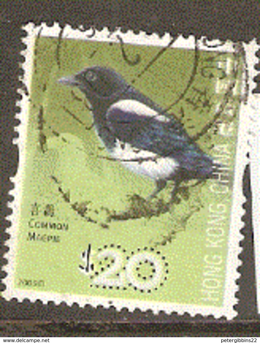 Hong Kong  2006 SG 1412  $20 Magpie    Fine Used - Usados