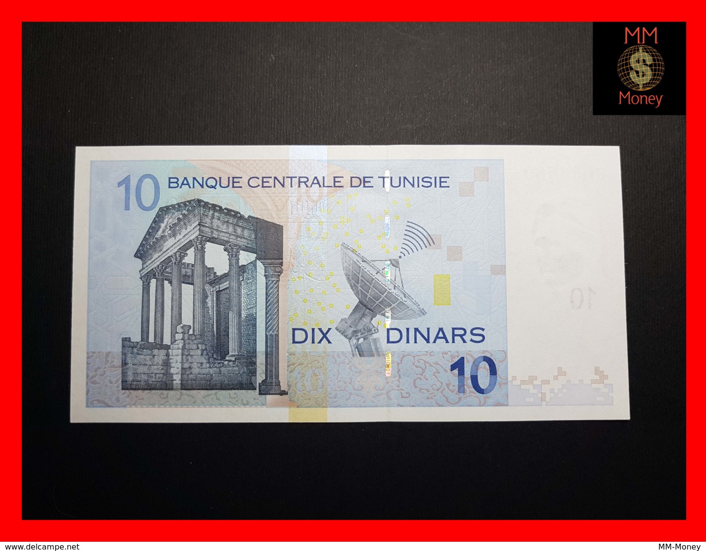 TUNISIA 10 Dinars 7.11.2005 P. 90  UNC - Tusesië