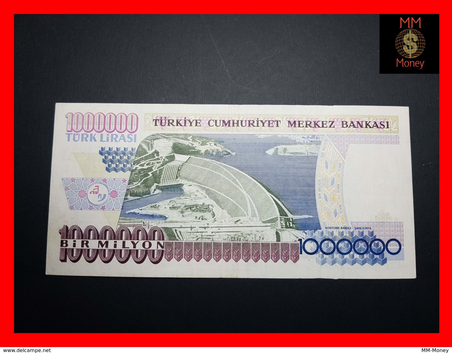 TURKEY 1.000.000   1000000 Turk Lirasi  1995 P. 209 A VF++ - Turquia