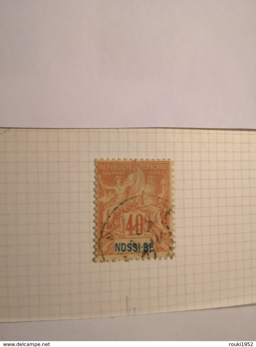 Nossi-Bé - 1894. 15 MH, 25 Et 40 Obt. - Unused Stamps