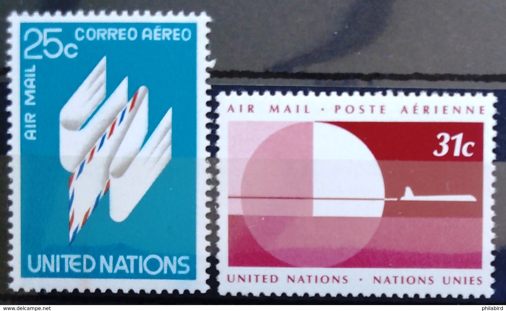 NATIONS-UNIS  NEW YORK                   PA 22/23                    NEUF** - Luftpost