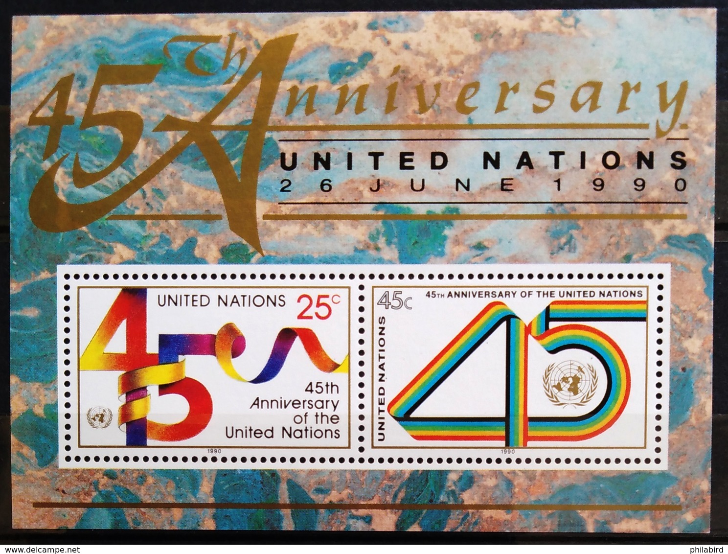 NATIONS-UNIS  NEW YORK                   B.F 11                    NEUF** - Blocks & Sheetlets