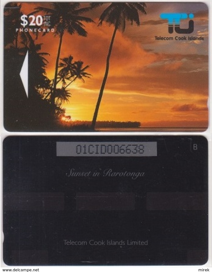 19/ Cook Islands; P2. Sunset In Rarotonga - Isole Cook