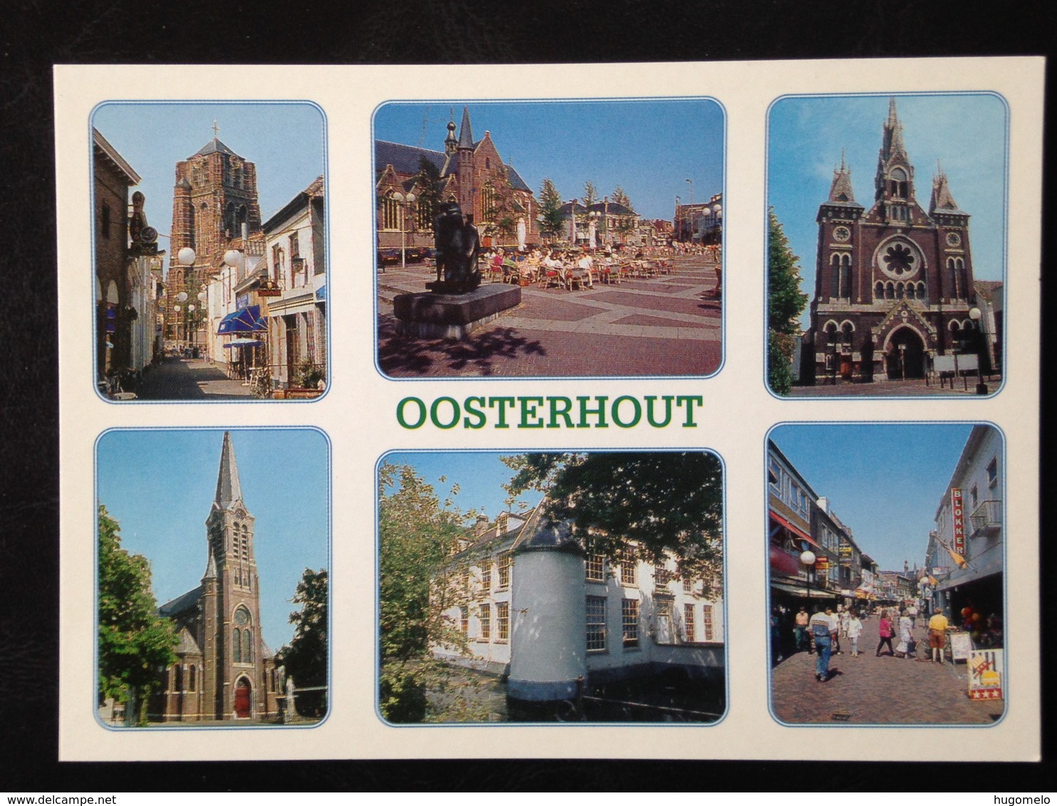 Netherlands, Circulated Postcard, « OOSTERHOUT, Multi Views » - Oosterhout