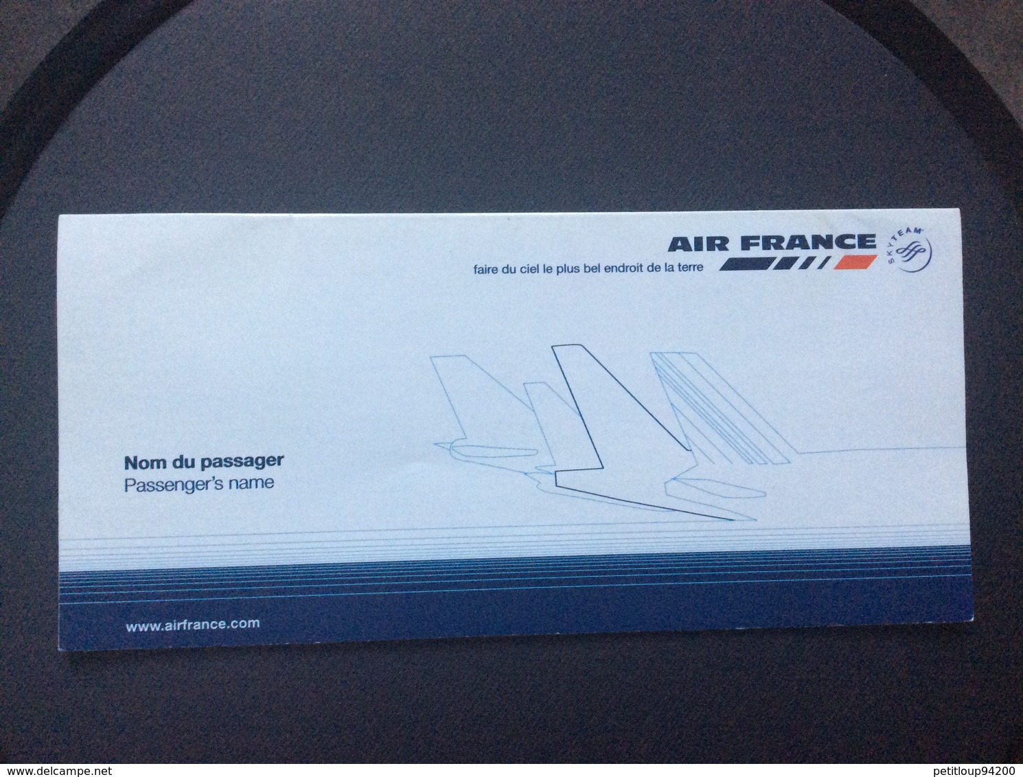 AIR FRANCE Billet De Passage Et Recu Bagage/Passenger Ticket And Bag Check PARIS>MOSCOU - Biglietti