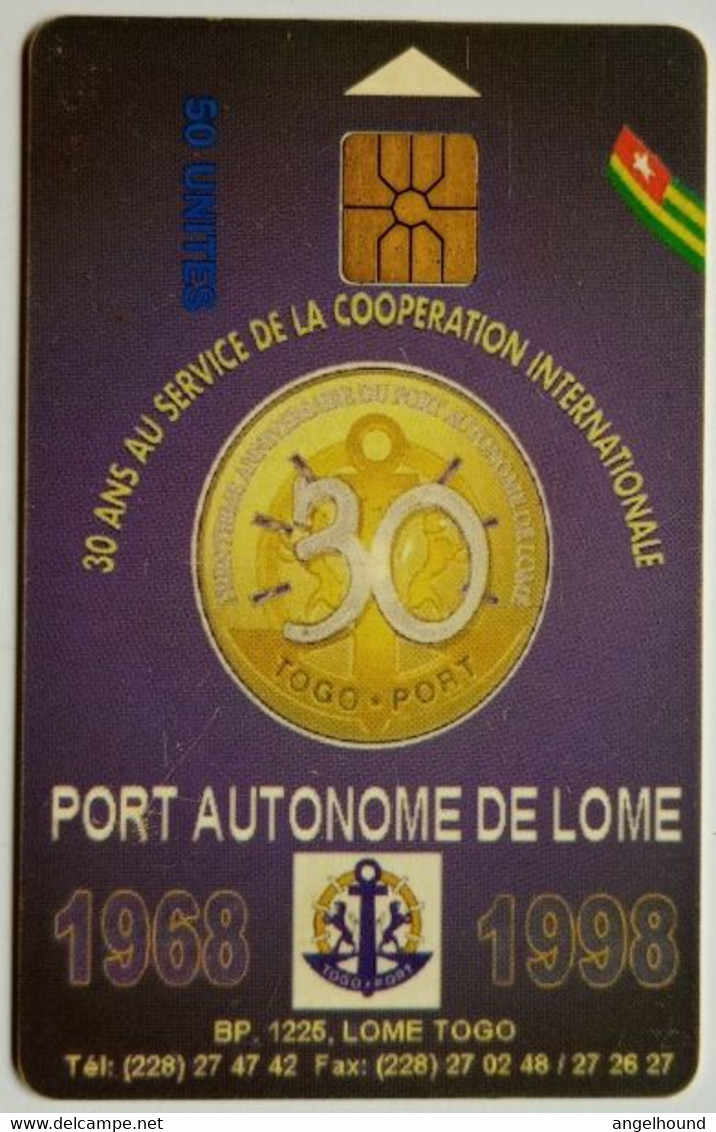 Togo  50 Units " 30th Anniversary Of Togo Port " - Togo