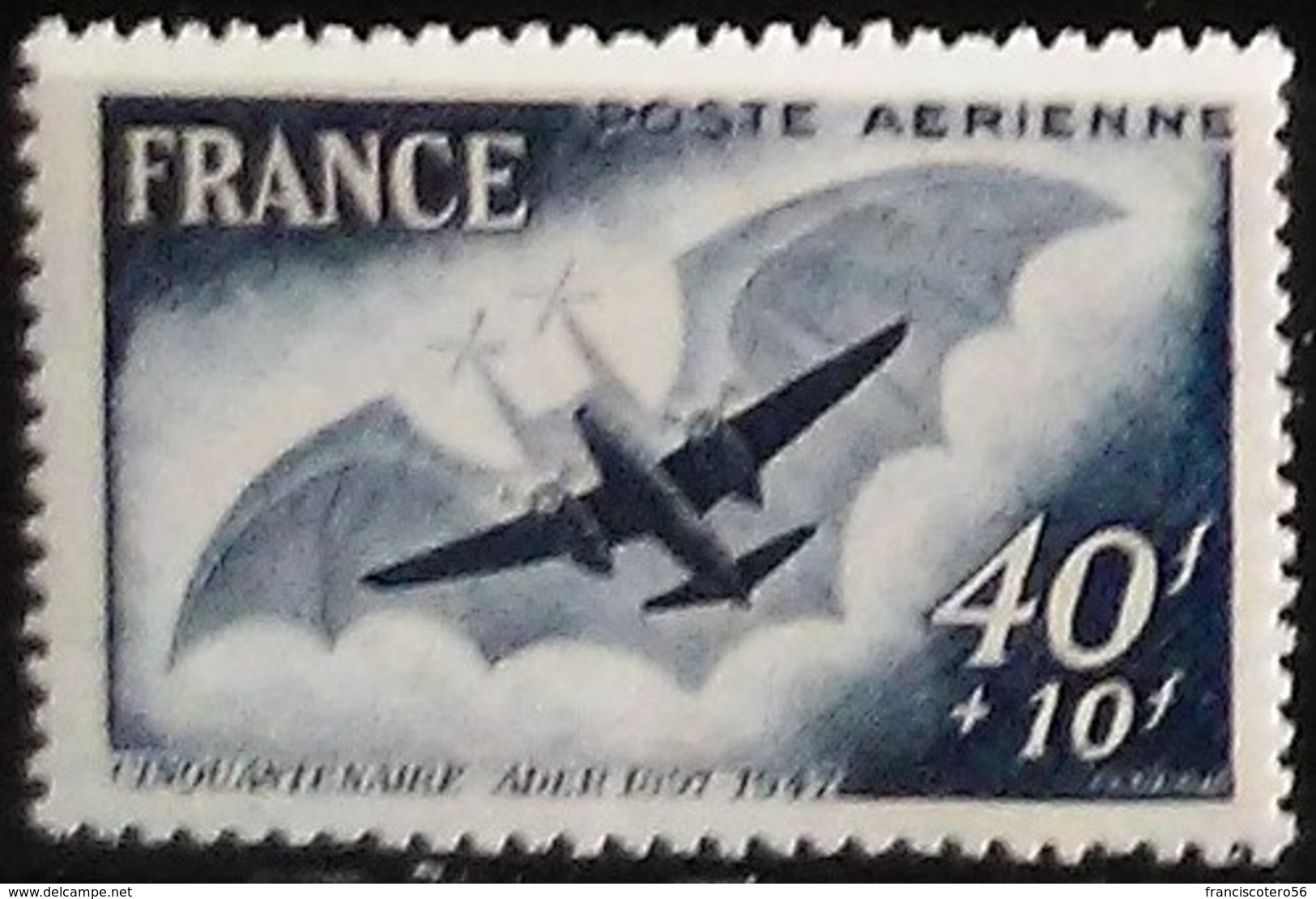 Francia: Año. 1948 - Aereo, 1º- Vuelo De C. Áder, - 1927-1959 Neufs