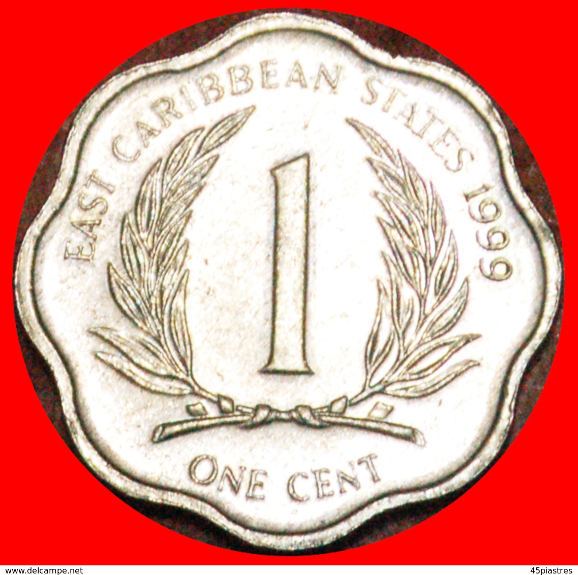 · SCALLOPED (1981-2001): EAST CARIBBEAN TERRITORIES ★ 1 CENT 1999! LOW START ★ NO RESERVE! - East Caribbean States