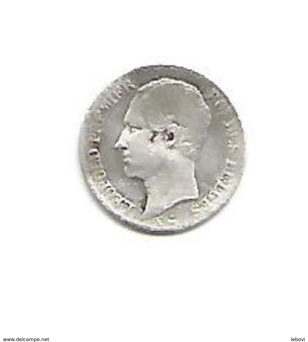 BELGIQUE Léopold I - 20 Centimes 1853 Argent - 20 Cents