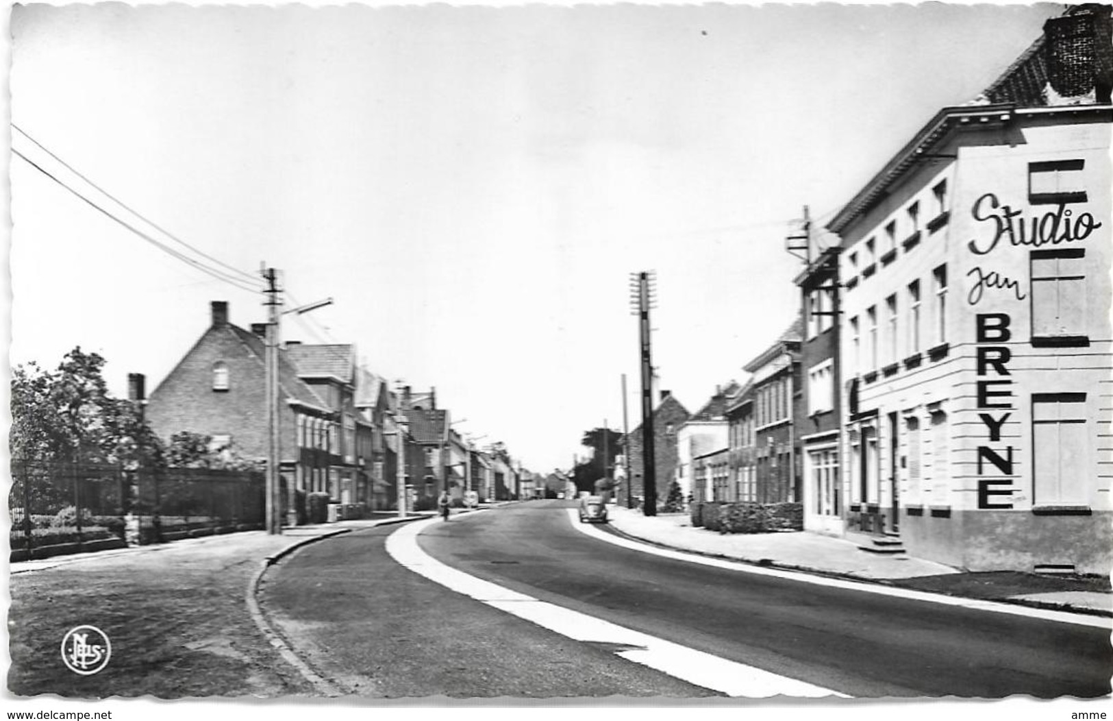 Oostkamp / Moerbugge *  ( Lot 3 Krt.) Kapellestraat  - Brugsestraat - Ste.-Godelievekerk - Oostkamp