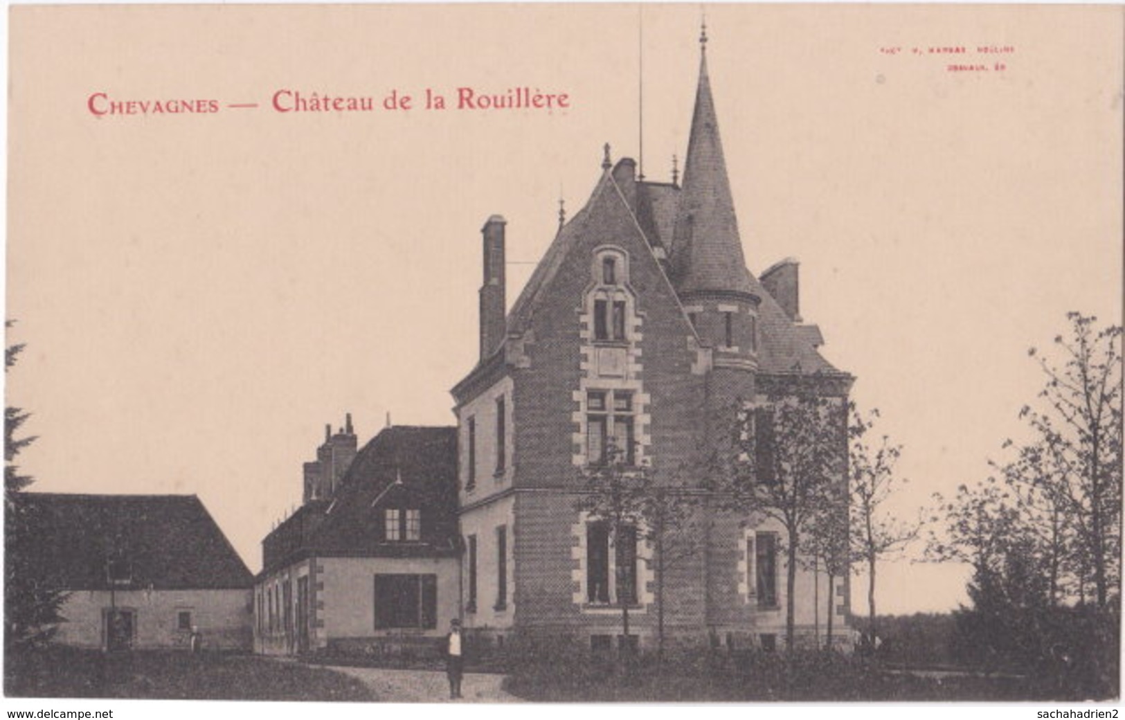 03. CHEVAGNES. Château De La Rouillère - Other & Unclassified