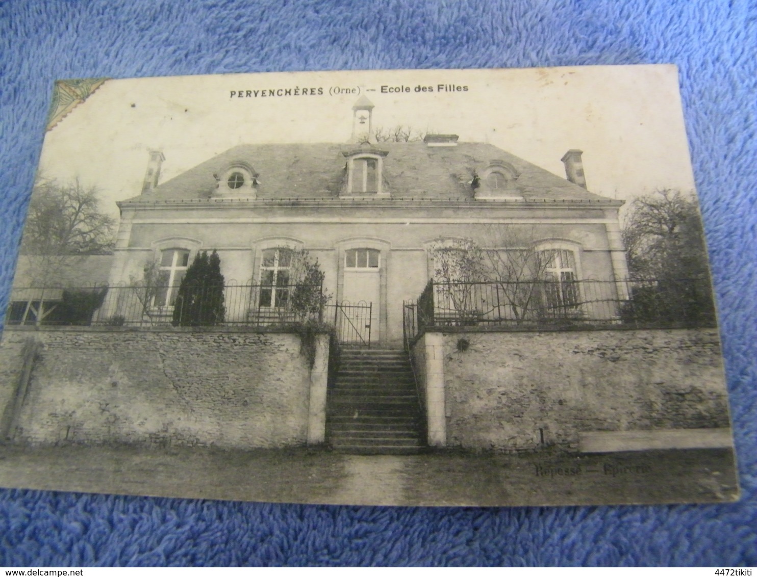 C.P.A.- Pervenchères (61) - Ecole Des Filles - 1912 - SUP - (CZ 75) - Pervencheres