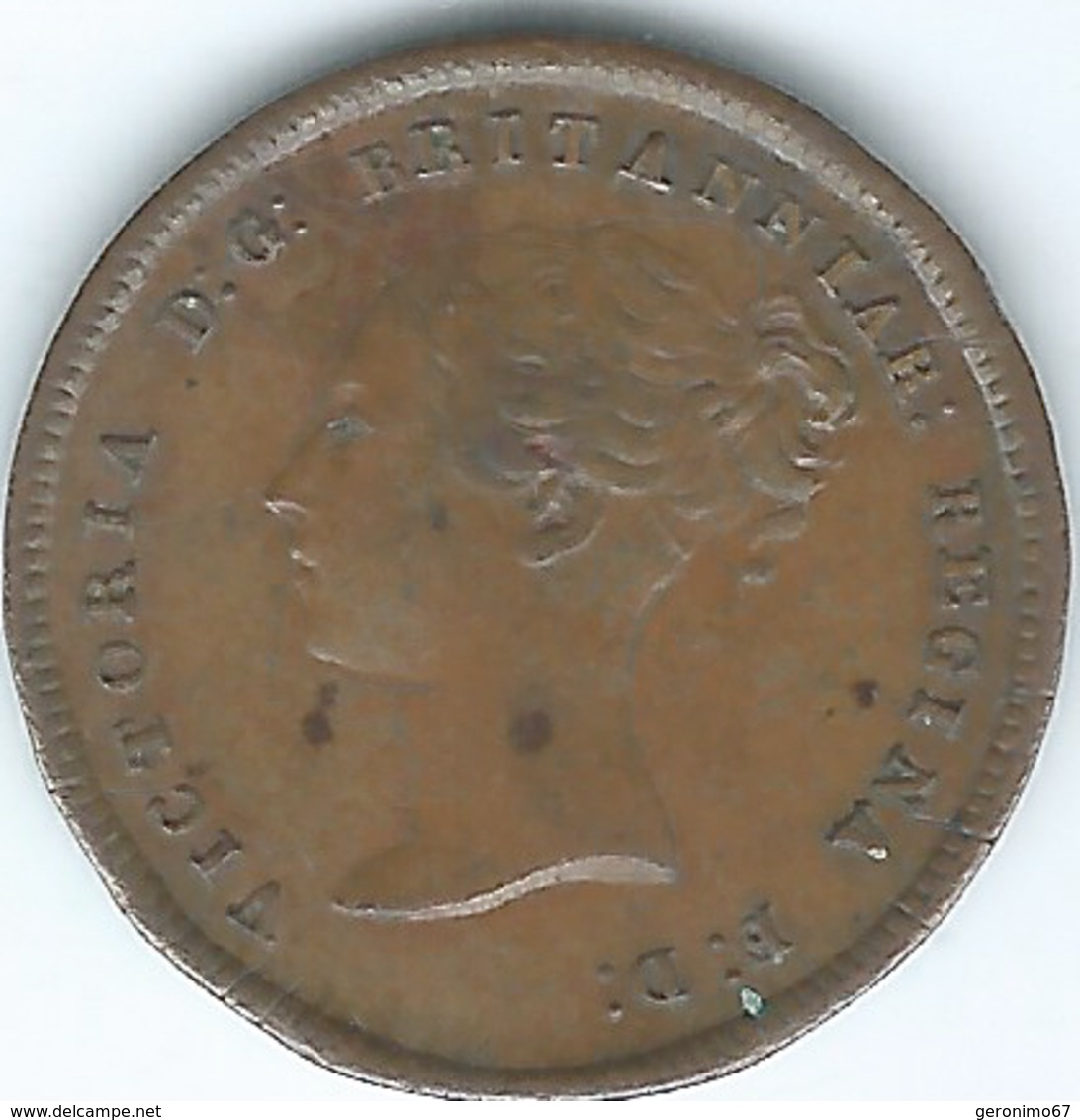 United Kingdom / Great Britain - 1844  - ½ Farthing / ⅛ Penny - Victoria - KM738 - Other & Unclassified