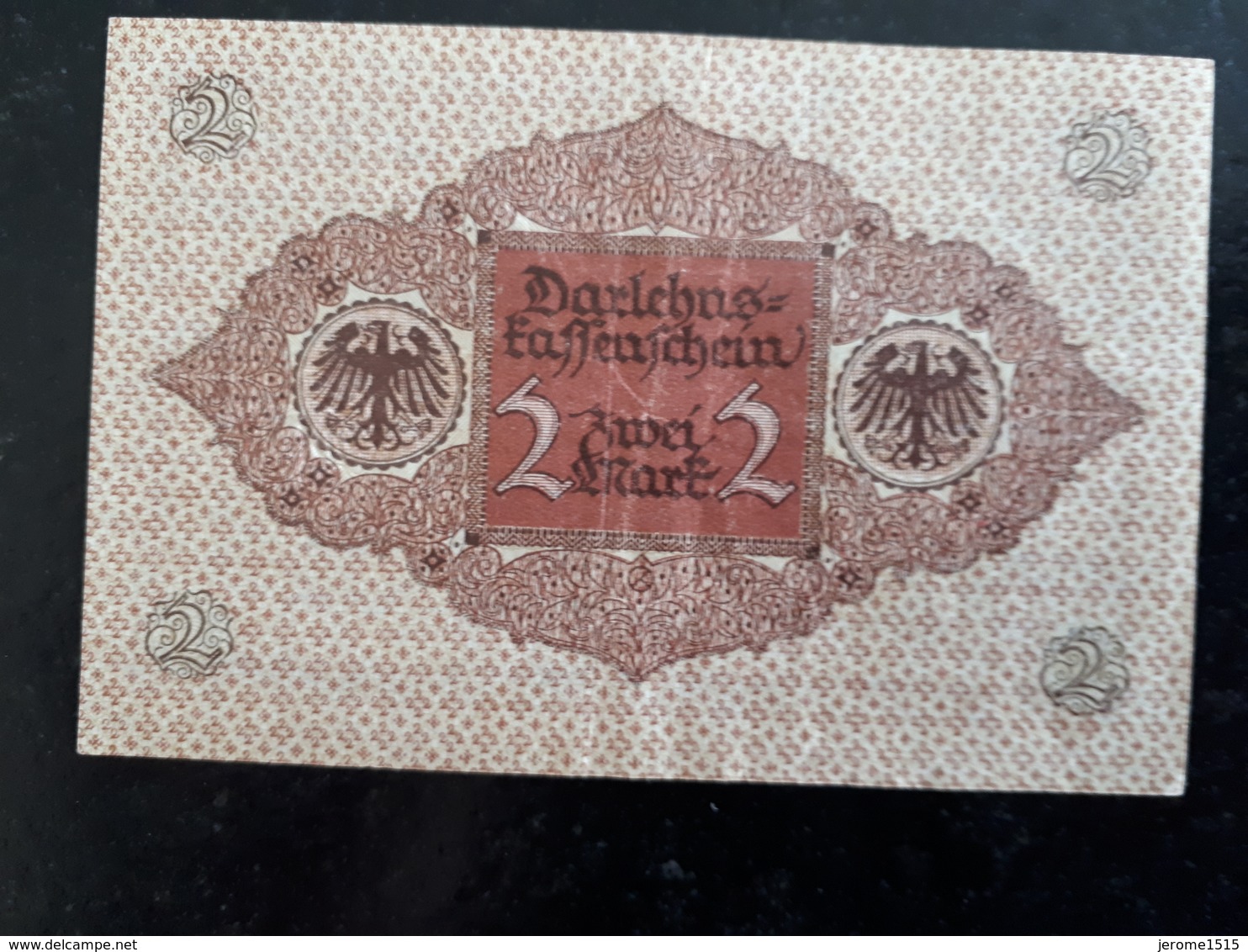 Billet Allemagne 2 Marks Berlin 1920  & - 1000 Mark