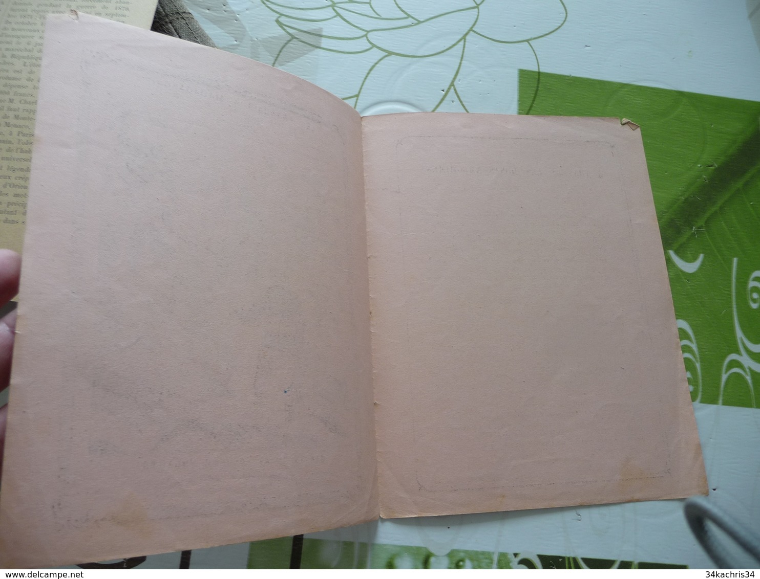 Protège Cahier Ancien Les Français à Madagascar Marche De La Colonne Volante - Omslagen Van Boeken