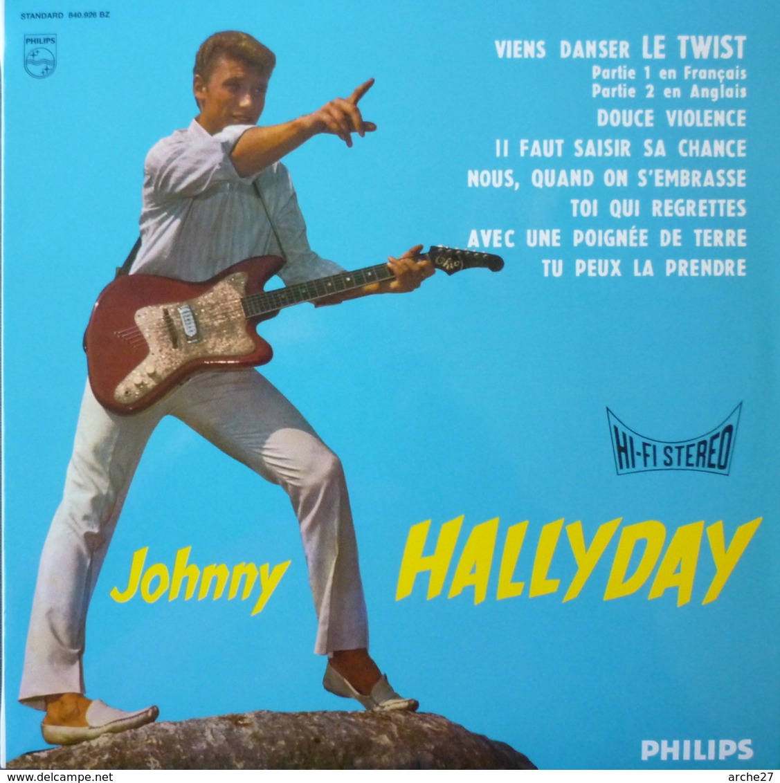 JOHNNY HALLYDAY - 25 Cm - 33T - Disque Vinyle - Viens Danser Le Twist - Réédition 2003 - 840926a NEUF - Rock