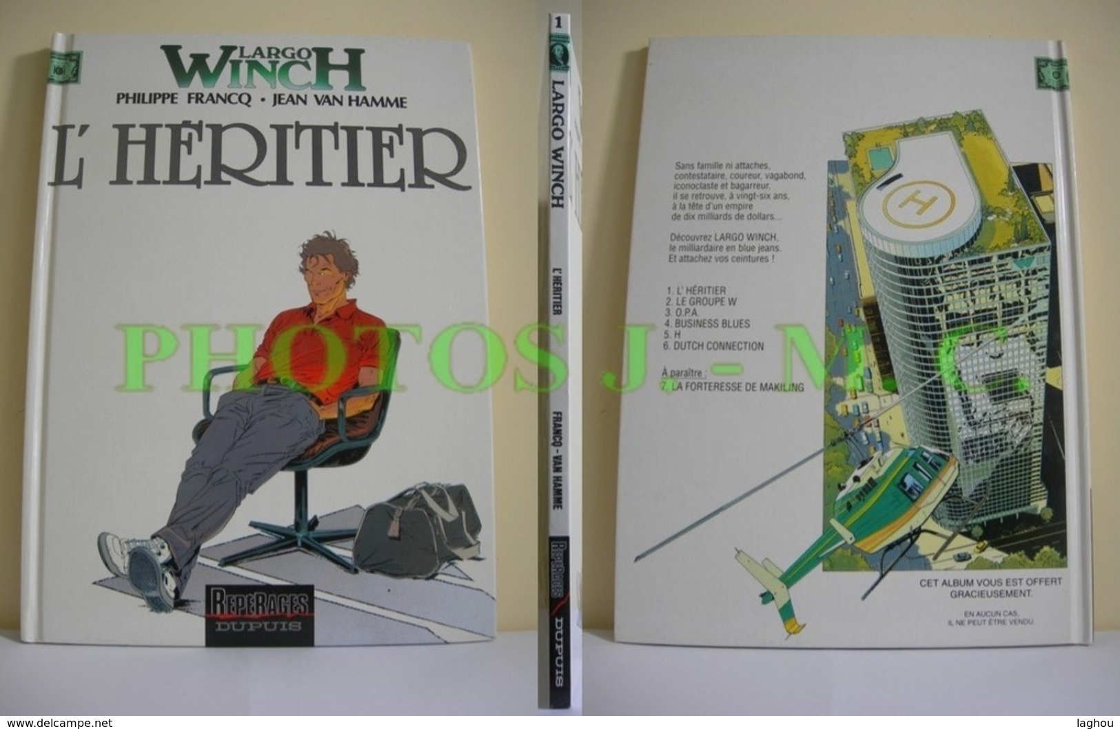 L'HERITIER - Largo Winch