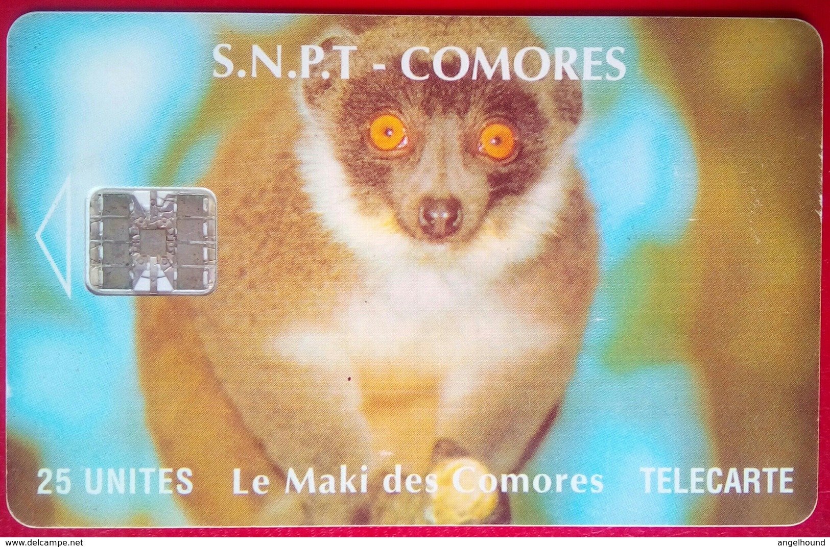 25 Units Le Maki Des Comores ( SC7 Without Moreno Logo- Control Number Bottom Right ) " - Comoren