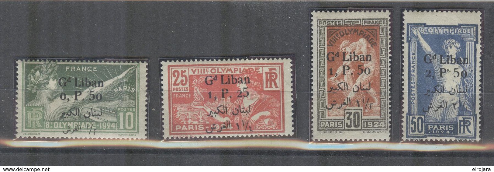 GRAND LIBAN Set Mint Without Hinge - Ete 1924: Paris