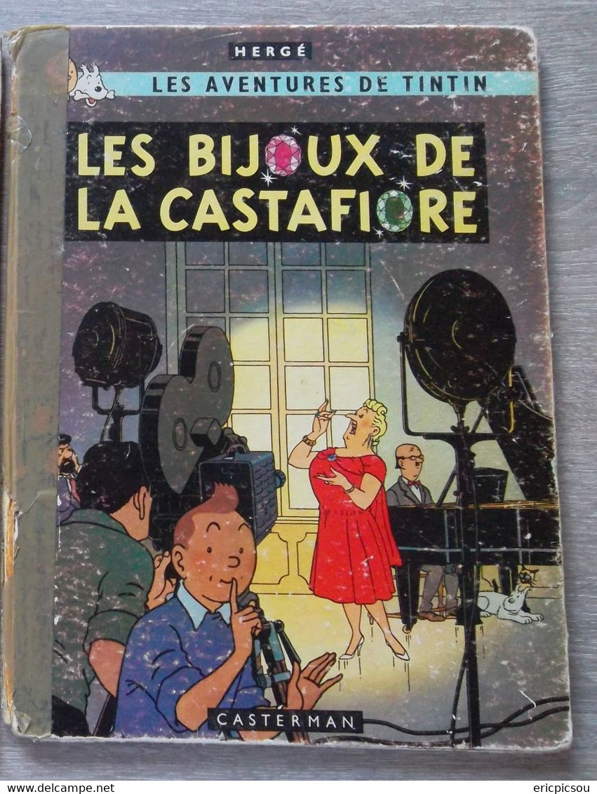 TINTIN : LES BIJOUX DE LA CASTAFIORE B34 E.O. 1963 ( Lire Description ) - Hergé