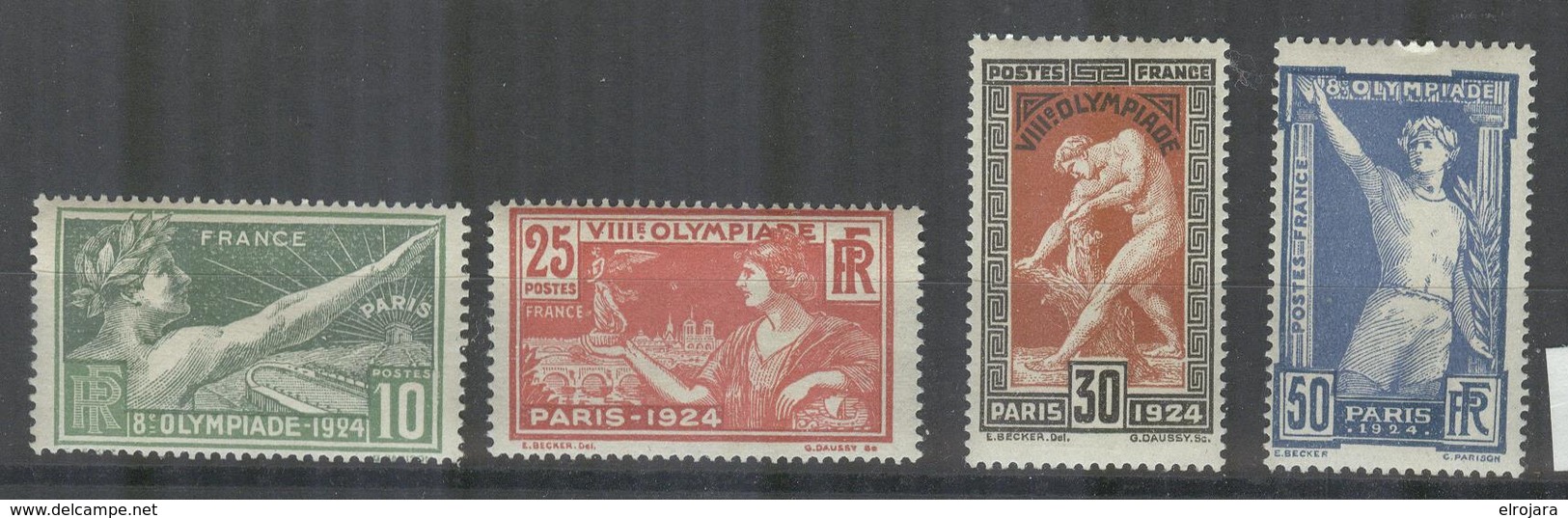 FRANCE Set Mint Without Hinge - Estate 1924: Paris