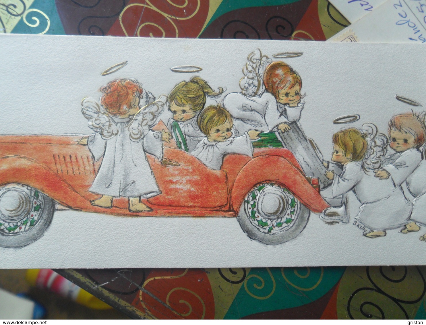 Christmas Angels With Car - Anges