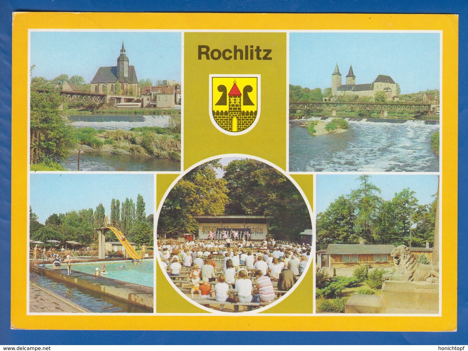 Deutschland; Rochlitz; Multibildkarte - Rochlitz
