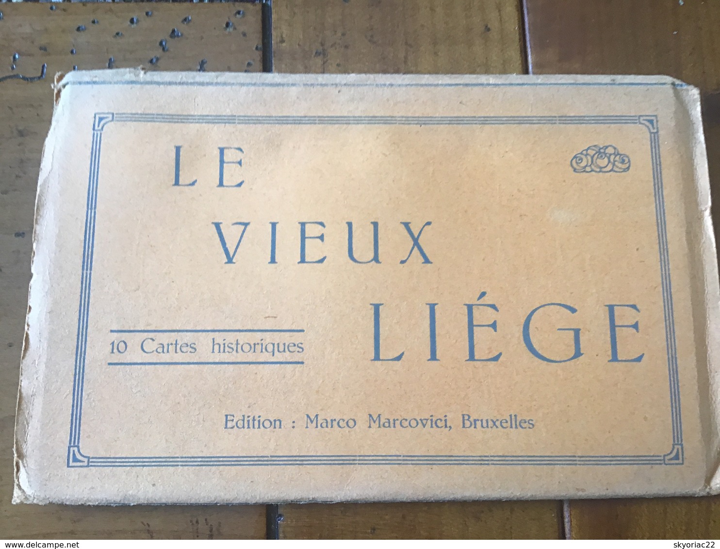 Liege Carnet Le Vieux Liège 10 Cartes - Luik