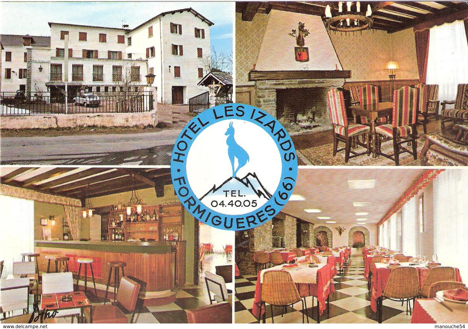 CPSM DE FORMIGUERES HOTEL LES IZARDS - Other & Unclassified