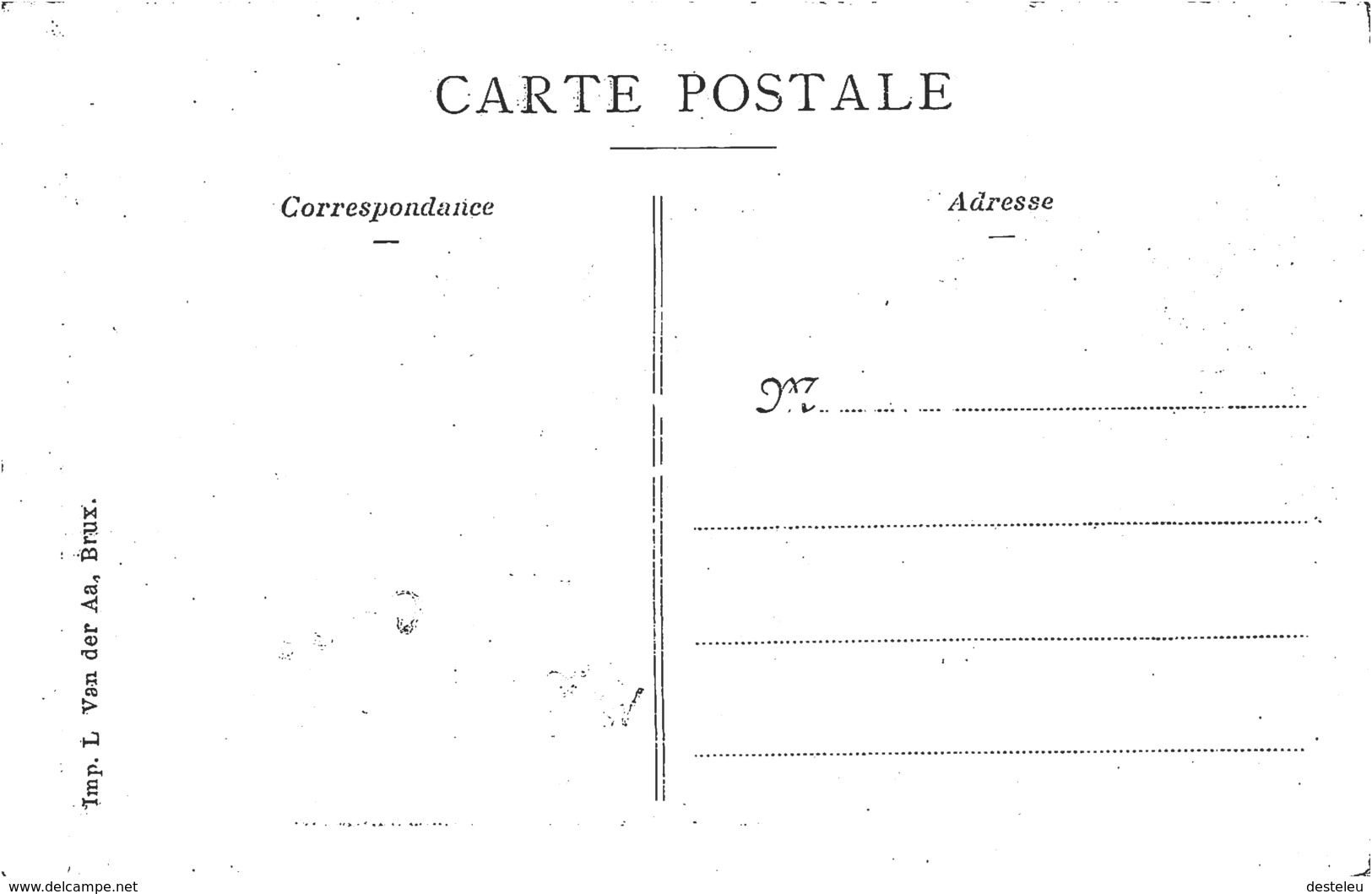 Chateau D' Olsene à M. Stanislas Piers De Raverschoot - Zulte