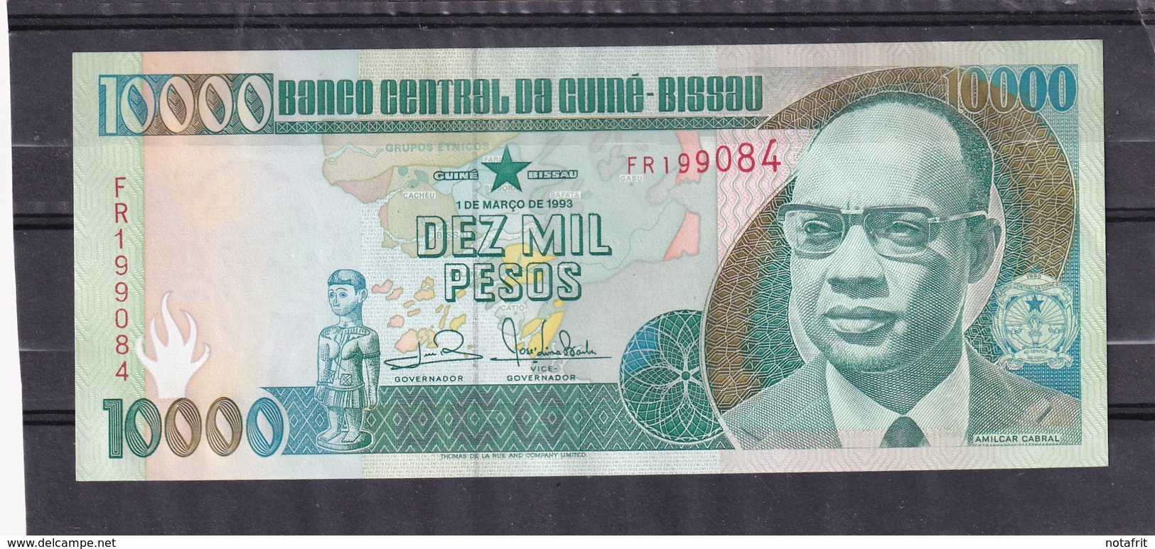 Guinea Bissau  10000 Pesos  UNC - Guinea-Bissau