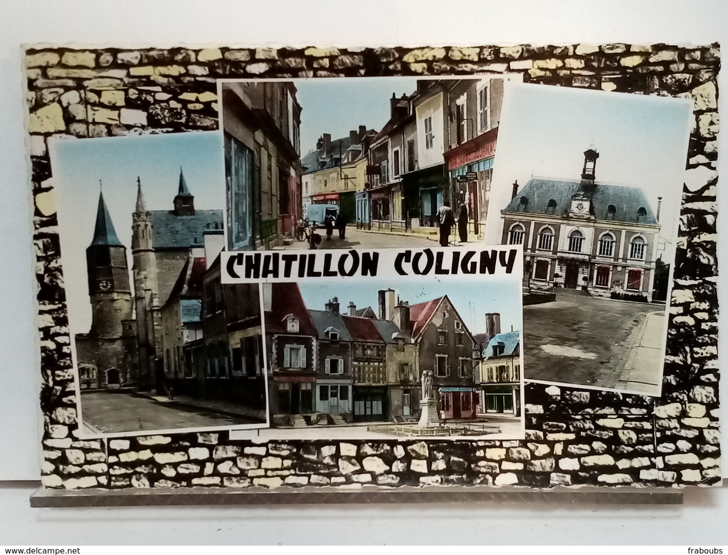 45 - CHATILLON COLIGNY - MULTIVUES - ANIMÉE - 1962 - Chatillon Coligny