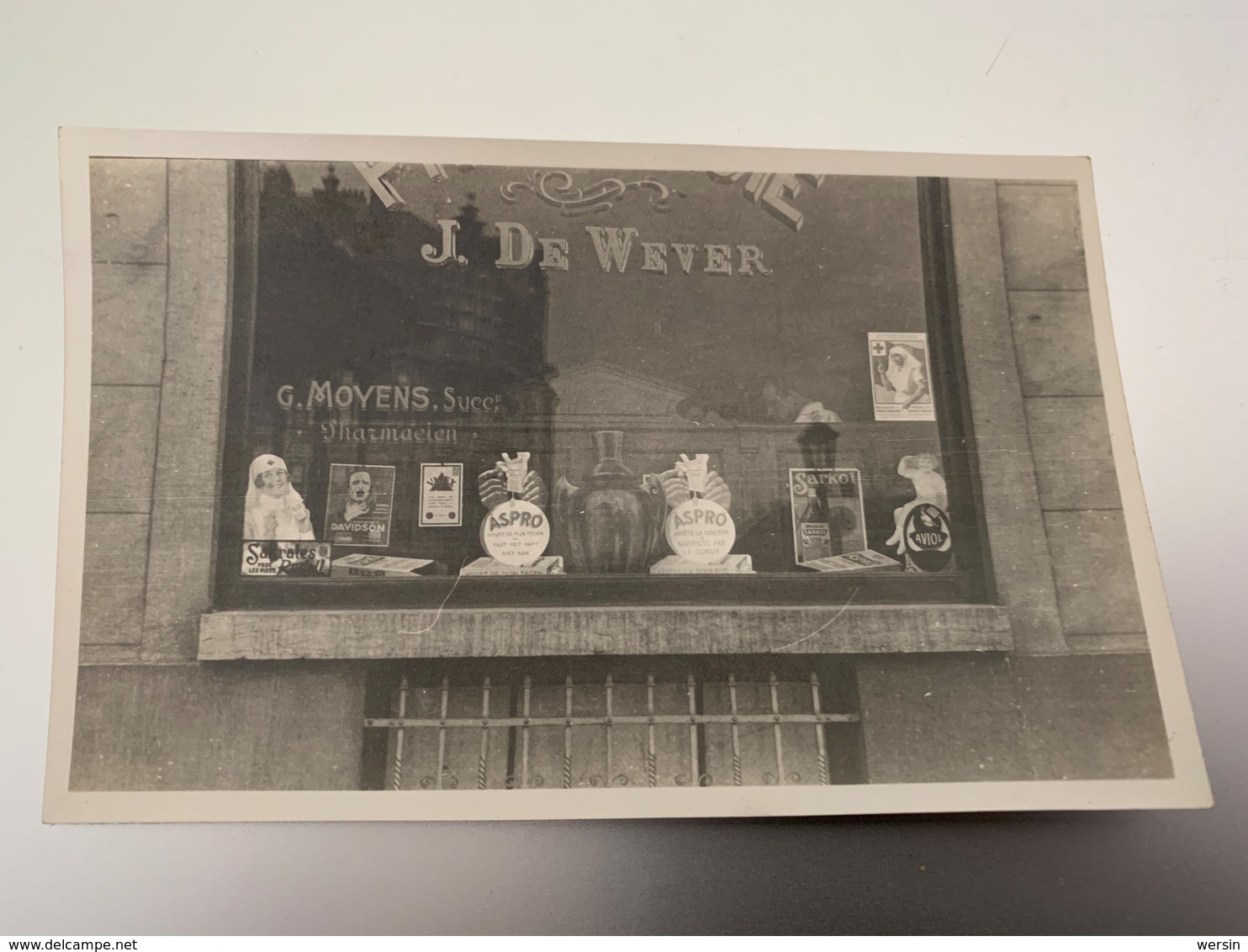 Photo Originale Jette St Pierre Pharmacie De Wever 120X75mm - Jette