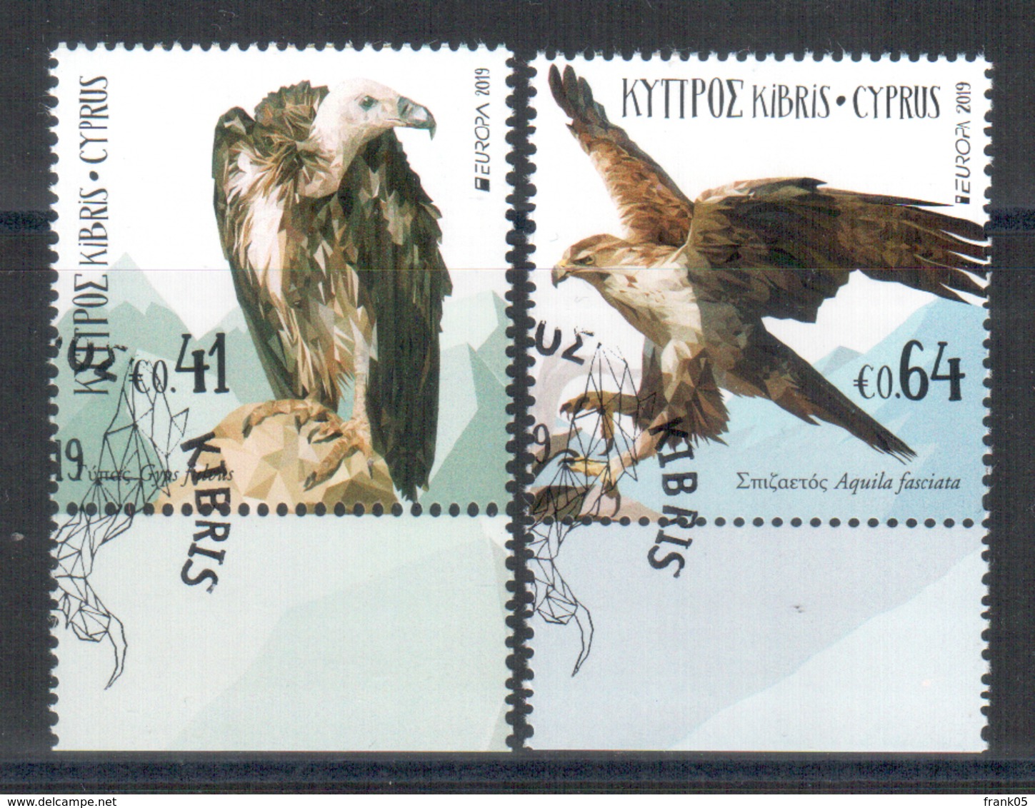 Zypern / Cyprus / Chypre 2019 Satz/set EUROPA Gestempelt/used - 2019