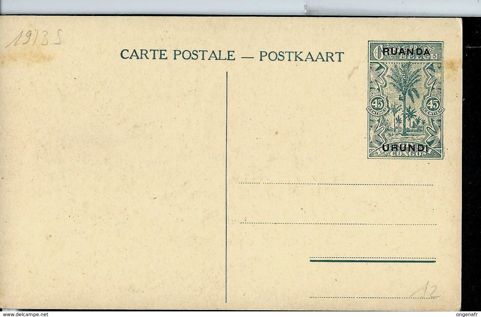 Carte Illustrée Neuve N° 19.  Vue 35.: Mines D'or -  Dragage D'une Rivière. - Stamped Stationery