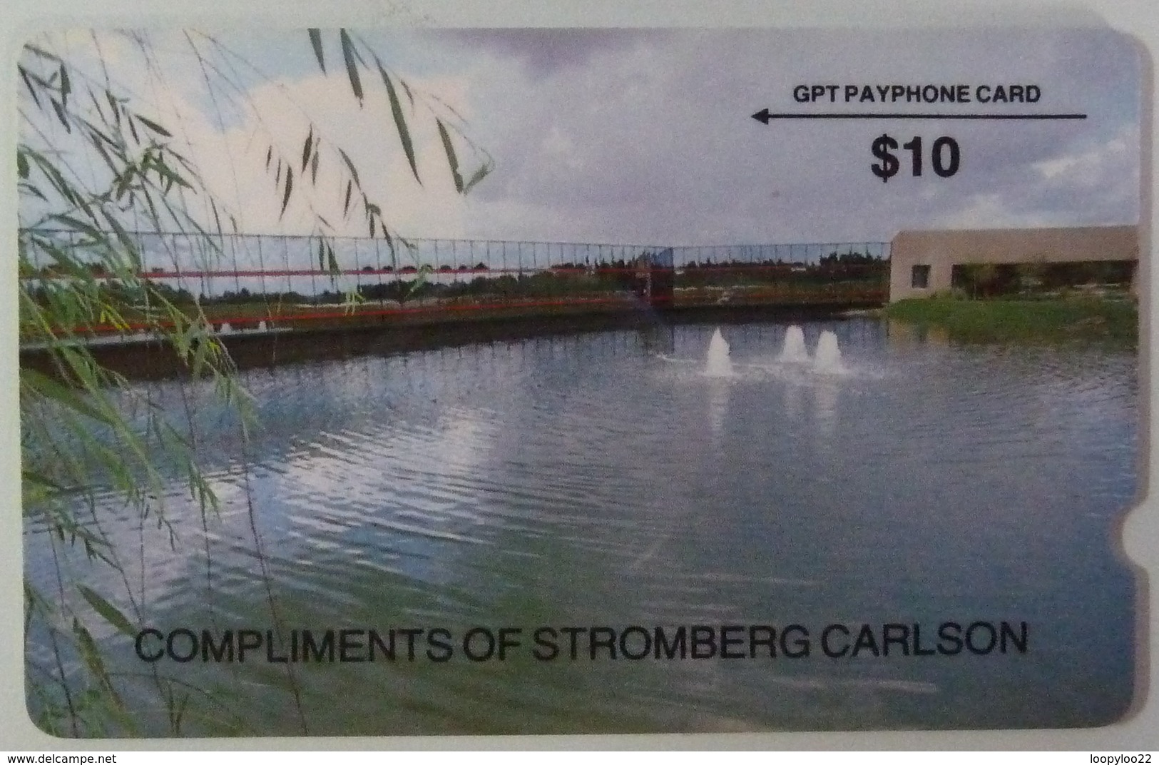 USA - GPT - Stromberg Carlson - $10 - Overprint - Pace 88 - Stouffer Waverly Hotel - Used - RR - [1] Holographic Cards (Landis & Gyr)