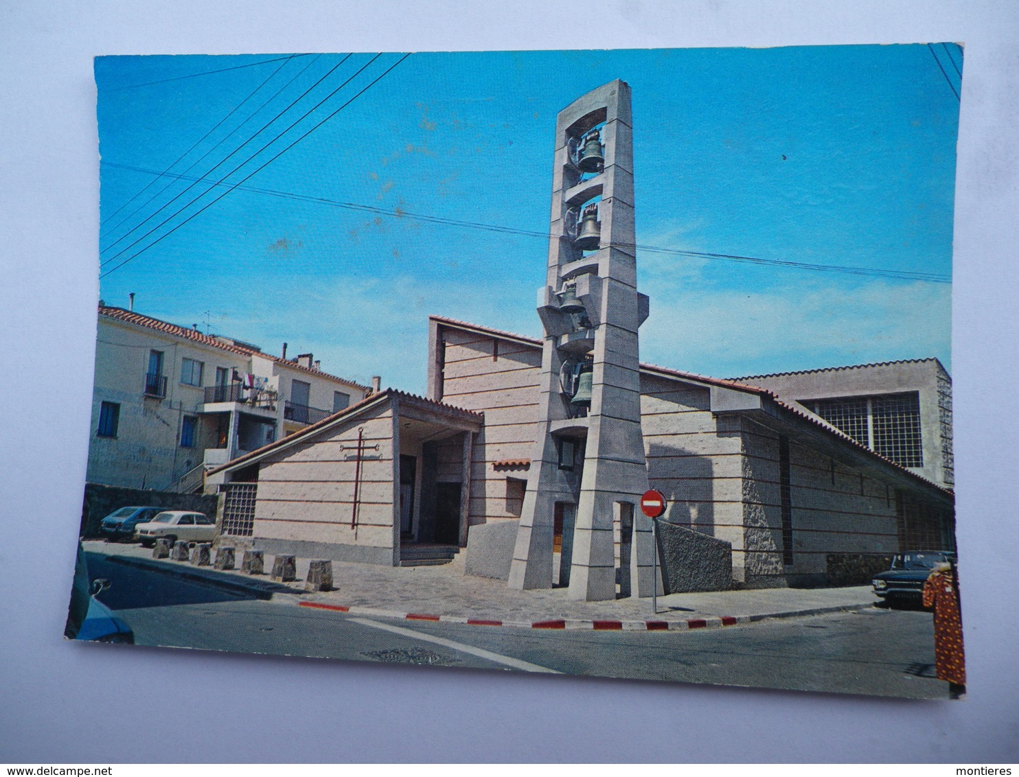 CPSM BANYULS SUR MER - EGLISE SAINT JEAN-BAPTISTE ARCHITECTES AUPROUX ET BATLLE - Banyuls Sur Mer