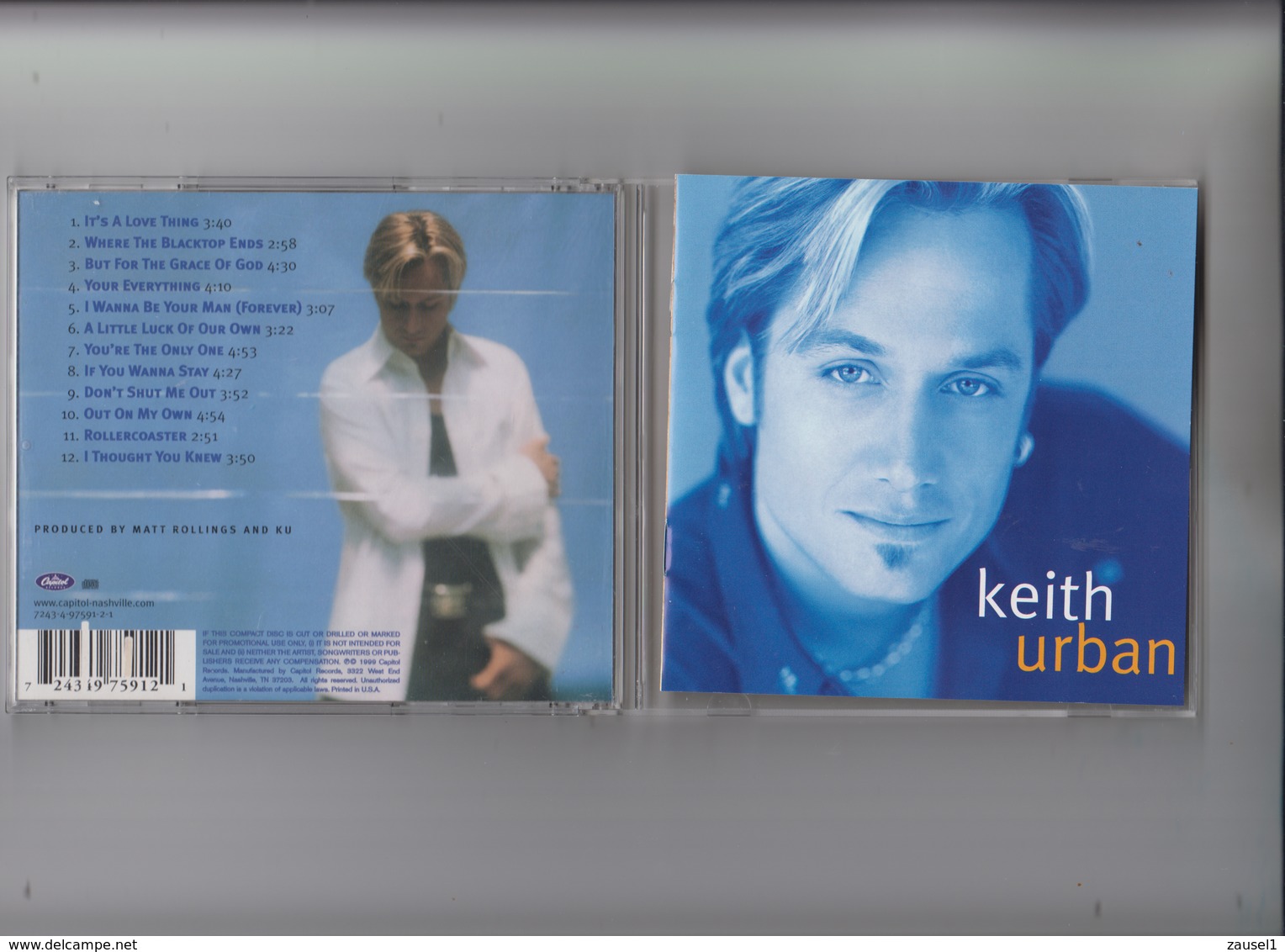 Keith Urban - Same - Original CD - Country & Folk