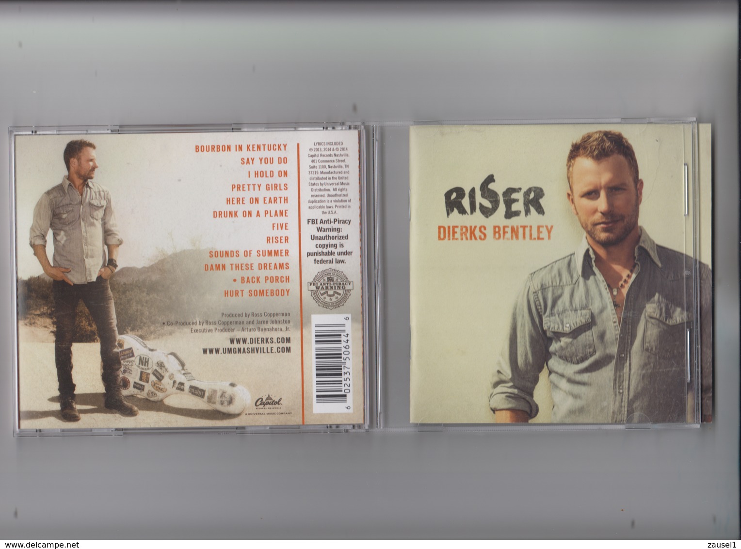 Dierks Bentley - Riser -  Original CD - Country & Folk