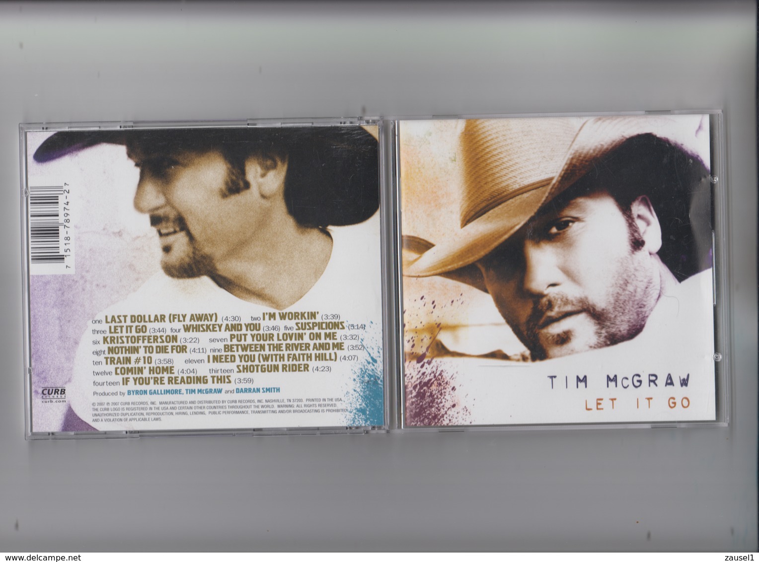 Tim McGraw - Let It Go  -  Original CD - Country & Folk