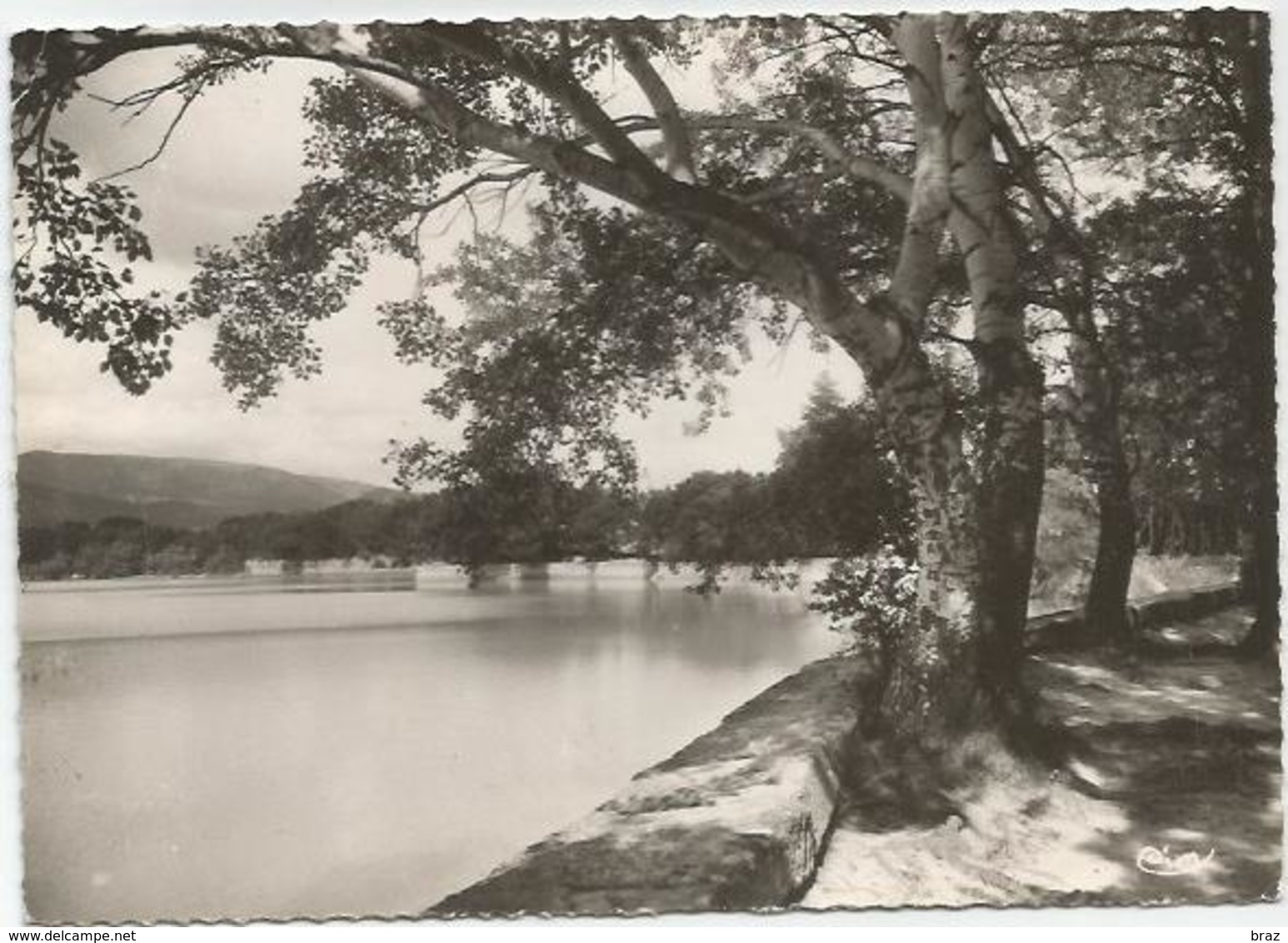 CPSM  Cabrière D'aigues Etang De La Bonde - Cabrieres D'Aigues