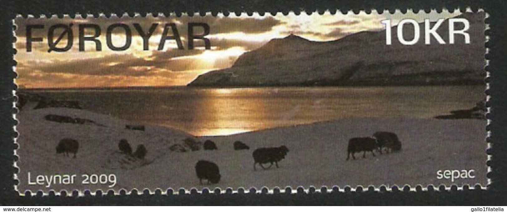 2009 - ISOLE FAROER / FAROE ISLANDS - SEPAC - PAESAGGI / LANDSCAPES. MNH - Faeroër