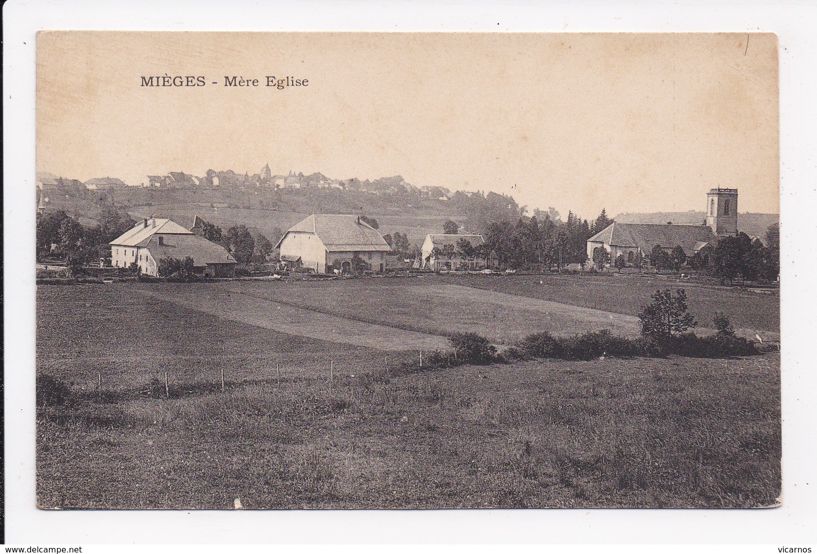 CP 39  MIEGES Mère Eglise - Autres & Non Classés