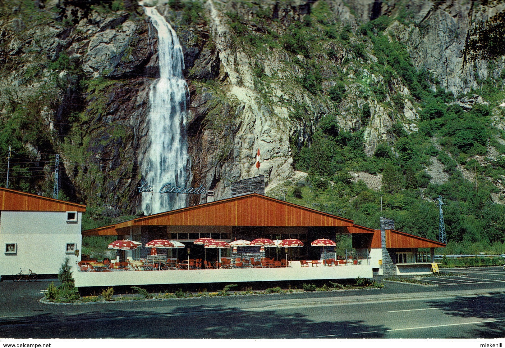 SUISSE-VERNAYAZ-CAFE-RESTAURANT DE LA CASCADE DE LA PISSEVACHE - Vernayaz